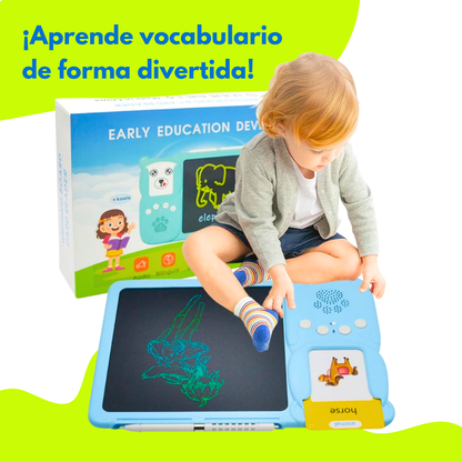 Pizarra mágica interactiva para aprender inglés y español